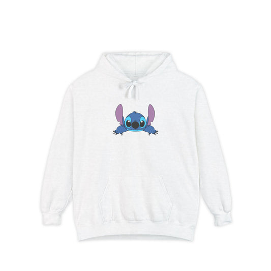 Embrace the Mischief: Customized Stitch Hoodie Unisex Garment-Dyed Hoodie