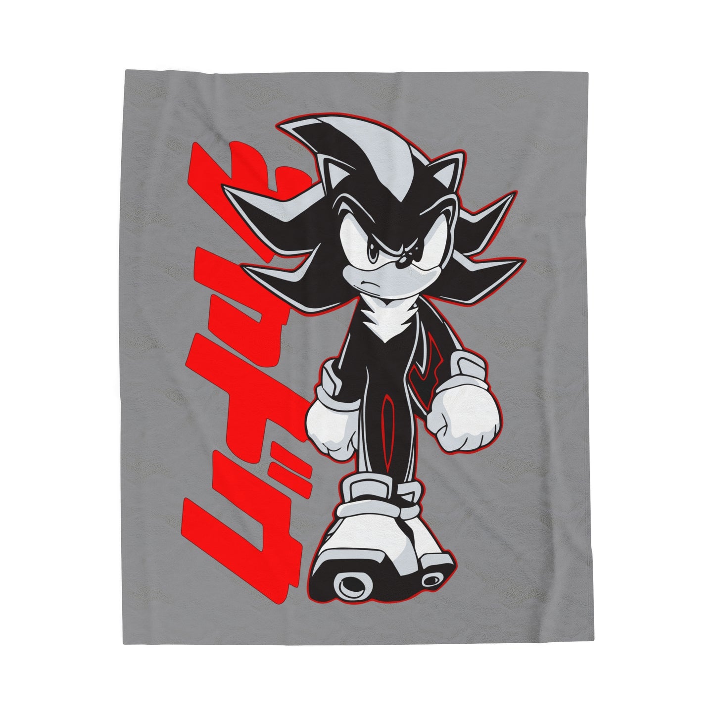 Ultimate Comfort: Shadow-Themed Blanket from Sonic the Hedgehog 3