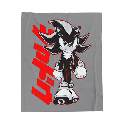 Ultimate Comfort: Shadow-Themed Blanket from Sonic the Hedgehog 3