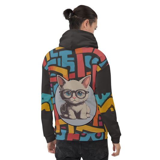 Custom Graffiti Style Unisex Hoodie – Streetwear Meets Art