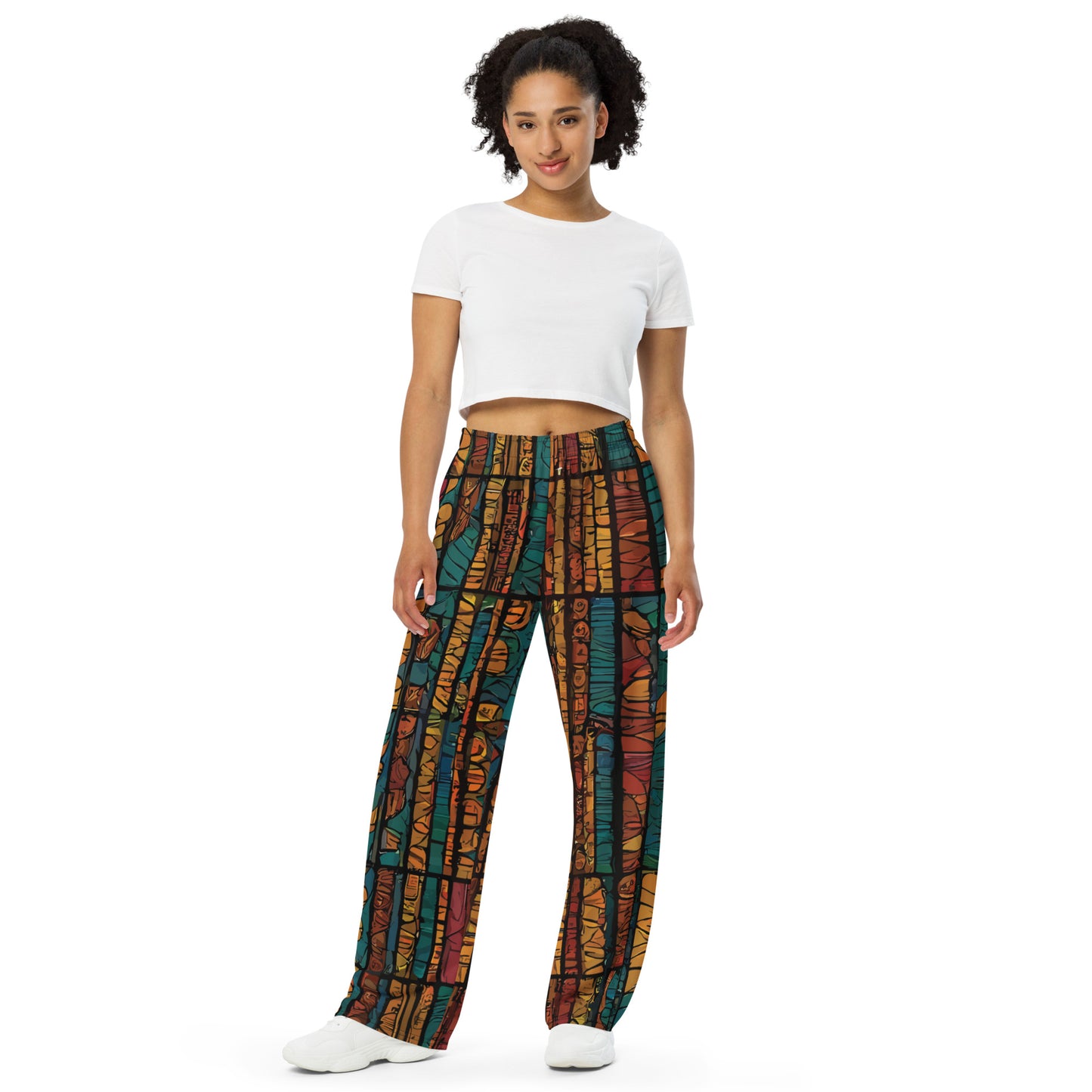 African Style, Custom Made wide-leg pants